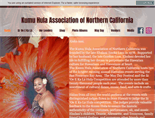 Tablet Screenshot of kumuhulaassociation.com